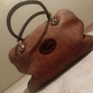 Vintage VALENTINO di paolo Brown Leather Purse